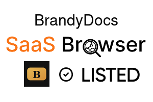 BrandyDocs - SaaS Browser Verified Badge