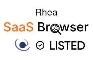 Rhea - SaaS Browser Verified Badge