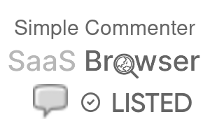 Simple Commenter - SaaS Browser Verified Badge