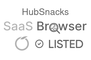 HubSnacks - SaaS Browser Verified Badge