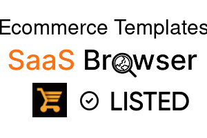 Ecommerce Templates - SaaS Browser Verified Badge