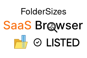 FolderSizes - SaaS Browser Verified Badge