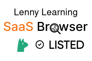 Lenny Learning - SaaS Browser Verified Badge