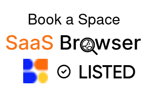 Book a Space - SaaS Browser Verified Badge