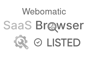 Webomatic - SaaS Browser Verified Badge