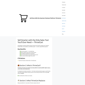 ThriveCart Screenshot