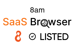 8am - SaaS Browser Verified Badge