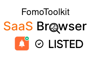 FomoToolkit - SaaS Browser Verified Badge