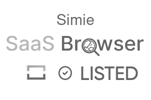Simie - SaaS Browser Verified Badge