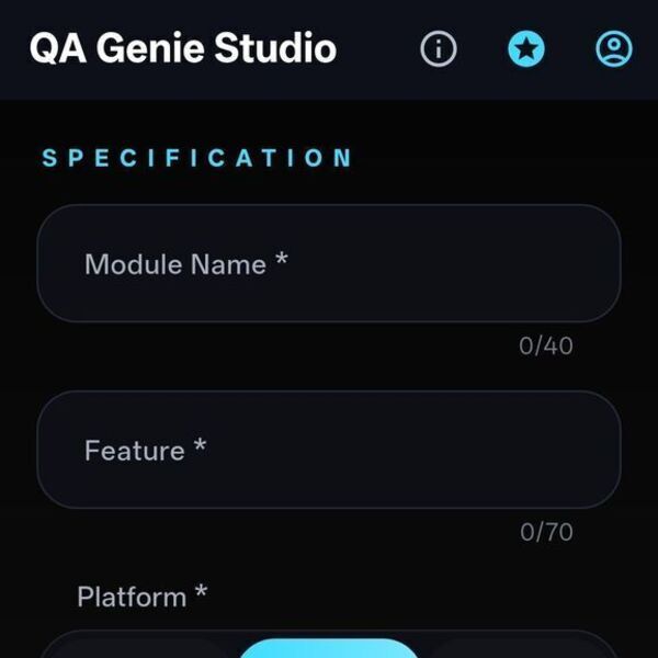 QA Genie Studio Screenshot 3