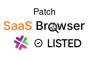 Patch - SaaS Browser Verified Badge