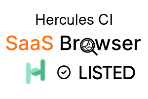 Hercules CI - SaaS Browser Verified Badge