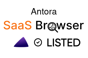 Antora - SaaS Browser Verified Badge