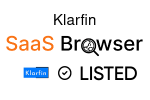 Klarfin - SaaS Browser Verified Badge