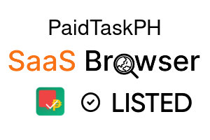PaidTaskPH - SaaS Browser Verified Badge