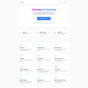 Ultimate AI Assistant Screenshot