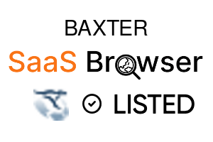 BAXTER - SaaS Browser Verified Badge