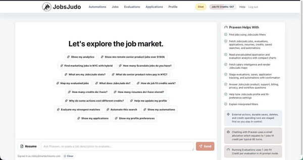 JobsJudo Screenshot 1