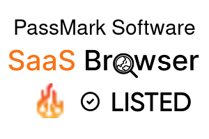 PassMark Software - SaaS Browser Verified Badge