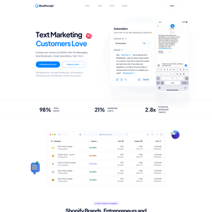 BlueReceipt Screenshot