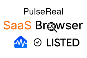 PulseReal - SaaS Browser Verified Badge