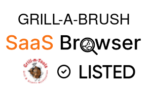 GRILL-A-BRUSH - SaaS Browser Verified Badge
