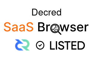 Decred - SaaS Browser Verified Badge