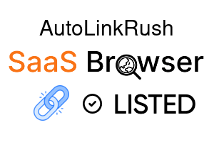 AutoLinkRush - SaaS Browser Verified Badge