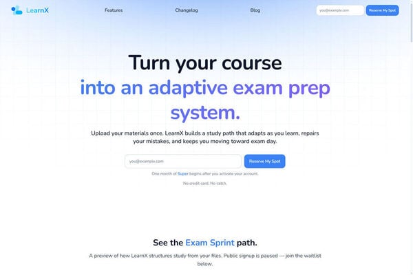 LearnX Screenshot 1