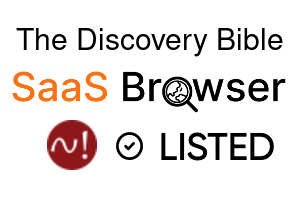 The Discovery Bible - SaaS Browser Verified Badge