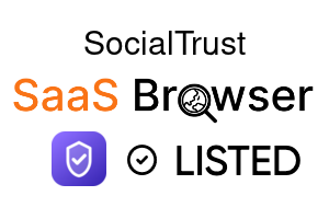 SocialTrust - SaaS Browser Verified Badge