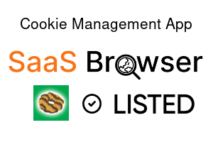 Cookie Management App - SaaS Browser Verified Badge
