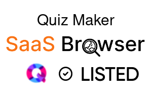 Quiz Maker - SaaS Browser Verified Badge