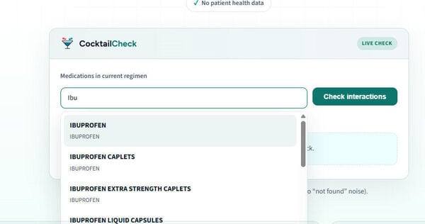 CocktailCheck Screenshot 2