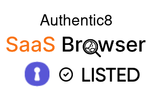 Authentic8 - SaaS Browser Verified Badge