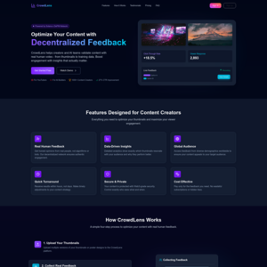 CrowdLens Screenshot
