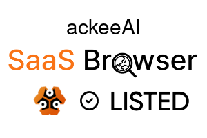 ackeeAI - SaaS Browser Verified Badge