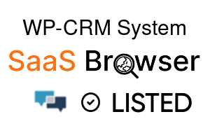 WP-CRM System - SaaS Browser Verified Badge
