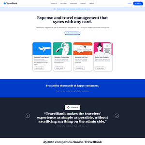 TravelBank Screenshot