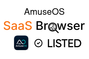 AmuseOS - SaaS Browser Verified Badge