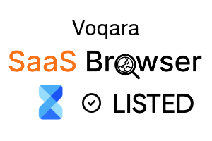 Voqara - SaaS Browser Verified Badge