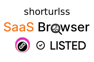 shorturlss - SaaS Browser Verified Badge