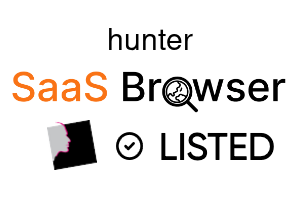hunter - SaaS Browser Verified Badge