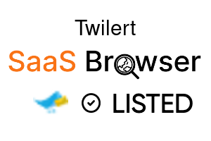 Twilert - SaaS Browser Verified Badge