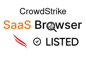 CrowdStrike - SaaS Browser Verified Badge