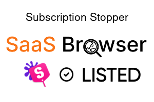 Subscription Stopper - SaaS Browser Verified Badge