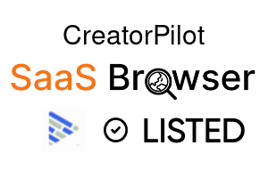 CreatorPilot - SaaS Browser Verified Badge