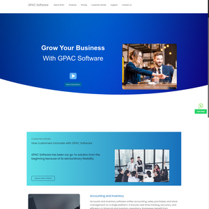 GPAC Software Screenshot