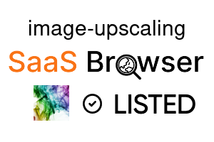 image-upscaling - SaaS Browser Verified Badge