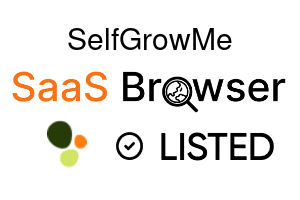 SelfGrowMe - SaaS Browser Verified Badge